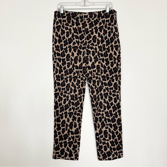 St. John Pants - St. John Collection Alexa Leopard Animal Print